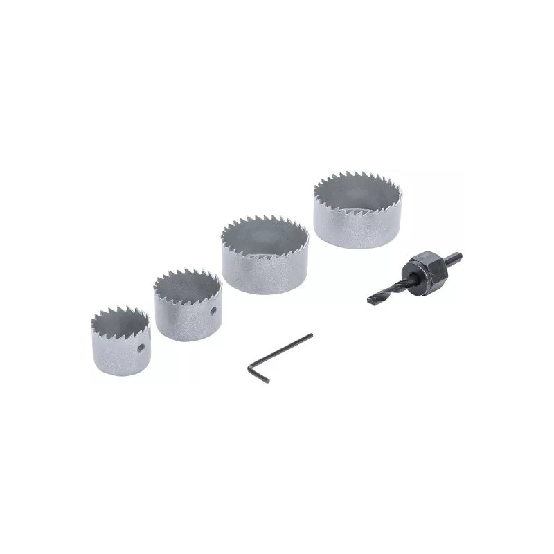 Jeu de scies-cloches | Ø 32 - 54 mm | profondeur 24 mm | 6 pièces