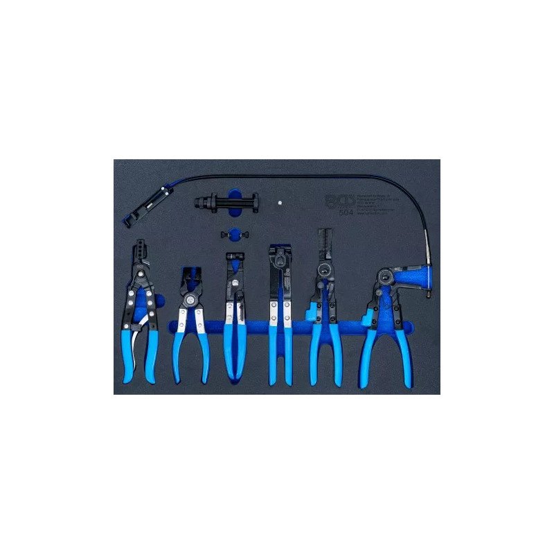Insert de servante d'atelier 3/3 : Jeu de pinces pour colliers Insert de servante d'atelier 3/3 : Jeu de pinces pour colliers