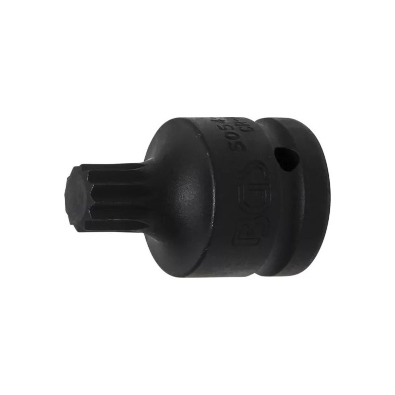 Douille à embouts à choc | longueur 55 mm | 20 mm (3/4") | denture multiple intérieure (pour XZN) M16