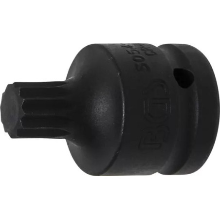 Douille à embouts à choc | longueur 55 mm | 20 mm (3/4") | denture multiple intérieure (pour XZN) M16