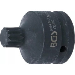 Douille à embouts à choc | longueur 55 mm | 20 mm (3/4") | denture multiple intérieure (pour XZN) M18
