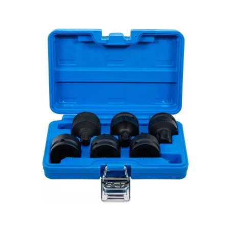 Jeu de douilles à embouts à choc | 20 mm (3/4") | Profil T (pour Torx) T55 - T100 | 6 pièces