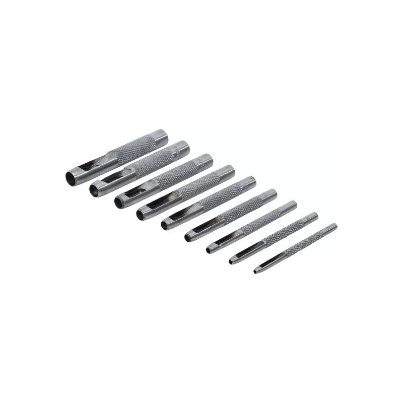 Jeu de poinçons creux | 2,5 - 10 mm | 9 pièces Jeu de poinçons creux | 2,5 - 10 mm | 9 pièces
