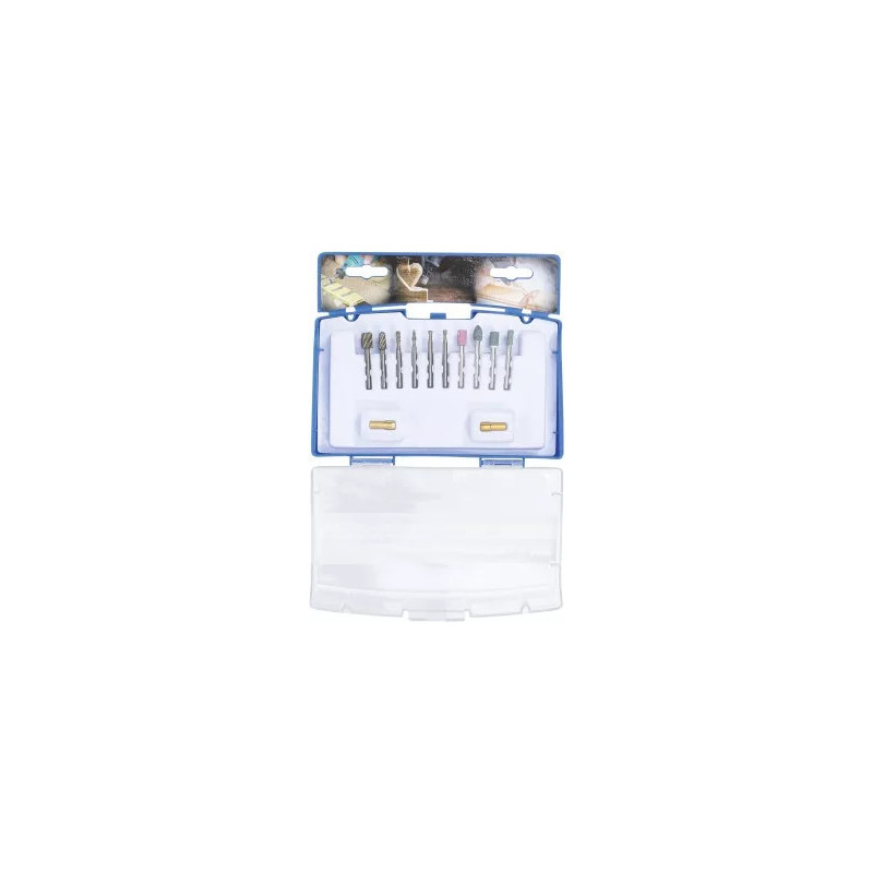 Jeu d’accessoires pour mini-outil de précision 12 pièces Jeu d’accessoires pour mini-outil de précision 12 pièces