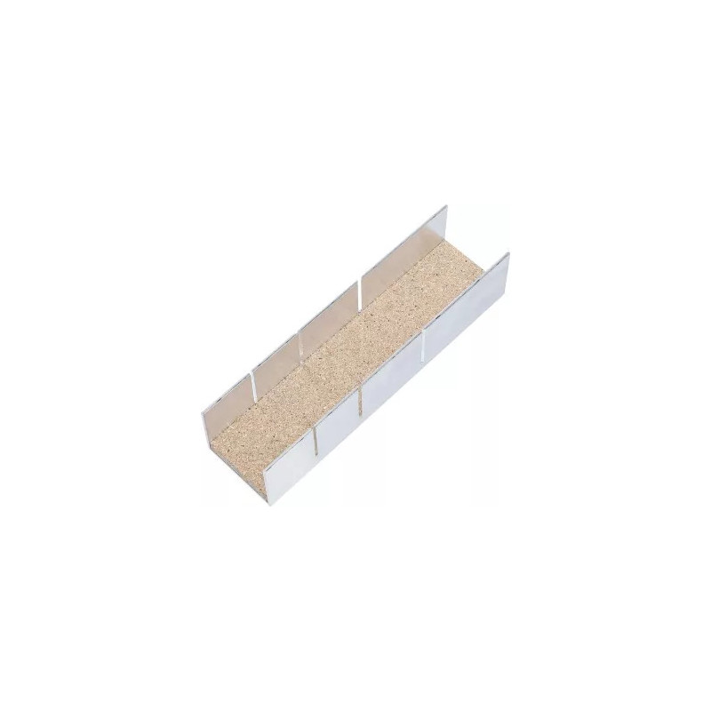 Boîte à onglets aluminium | 245 x 65 x 55 mm Boîte à onglets aluminium | 245 x 65 x 55 mm