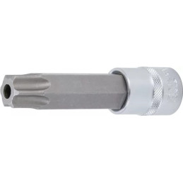 Douille à embouts | longueur 110 mm | 12,5 mm (1/2") | profil T (pour Torx) avec perçage T90