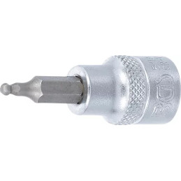 Douille à embouts | 10 mm (3/8") | six pans intérieurs avec tête sphérique 3 mm