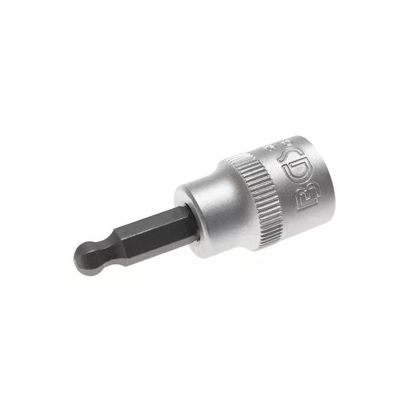 Douille à embouts | 10 mm (3/8") | six pans intérieurs avec tête sphérique 5,5 mm Douille à embouts | 10 mm (3/8") | six pans intérieurs avec tête sphérique 5,5 mm