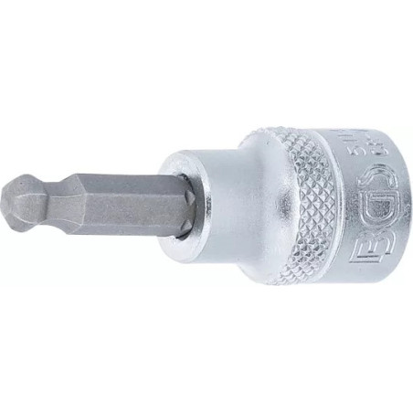 Douille à embouts | 10 mm (3/8") | six pans intérieurs avec tête sphérique 6 mm
