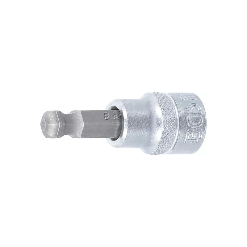 Douille à embouts | 10 mm (3/8") | six pans intérieurs avec tête sphérique 8 mm Douille à embouts | 10 mm (3/8") | six pans intérieurs avec tête sphérique 8 mm