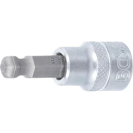 Douille à embouts | 10 mm (3/8") | six pans intérieurs avec tête sphérique 8 mm