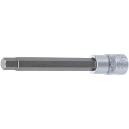 Douille à embouts, longueur 140 mm, 12,5 mm (1/2") | six pans intérieurs 11 mm