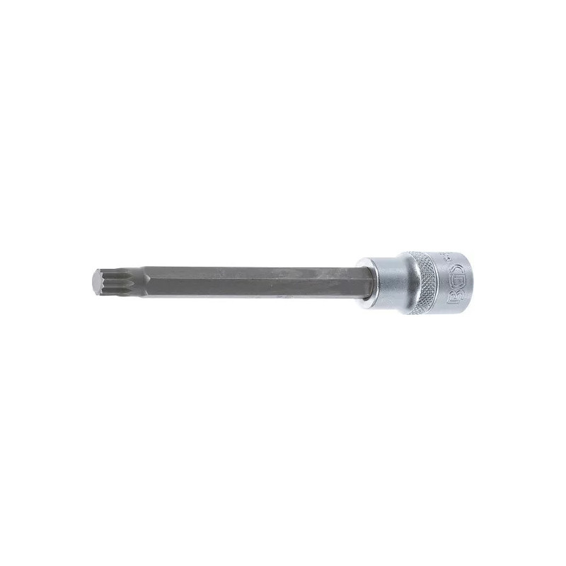 Douille à embouts | longueur 140 mm | 12,5 mm (1/2") | denture multiple intérieure (pour XZN) M10 Douille à embouts | longueur 140 mm | 12,5 mm (1/2") | denture multiple intérieure (pour XZN) M10
