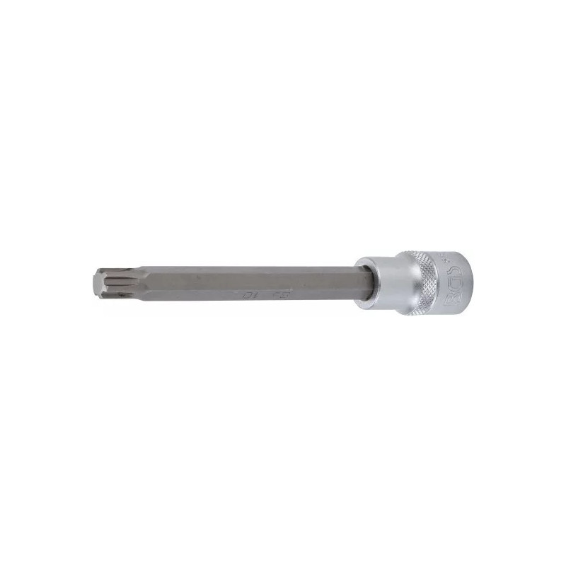 Douilles à embouts | longueur 140 mm | 12,5 mm (1/2") | profil cannelé (pour RIBE) M10 Douilles à embouts | longueur 140 mm | 12,5 mm (1/2") | profil cannelé (pour RIBE) M10