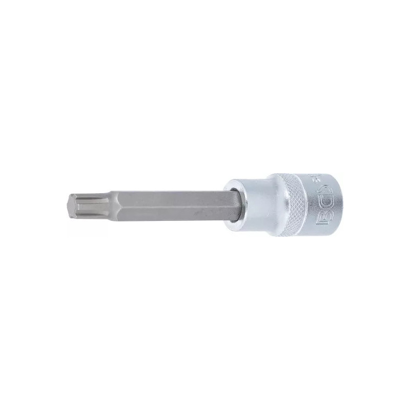 Douilles à embouts | longueur 100 mm | 12,5 mm (1/2") | profil cannelé (pour RIBE) M9 Douilles à embouts | longueur 100 mm | 12,5 mm (1/2") | profil cannelé (pour RIBE) M9