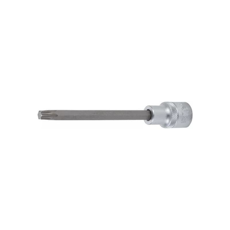 Douille à embouts | longueur 140 mm | 12,5 mm (1/2") | profil T (pour Torx) T45 Douille à embouts | longueur 140 mm | 12,5 mm (1/2") | profil T (pour Torx) T45