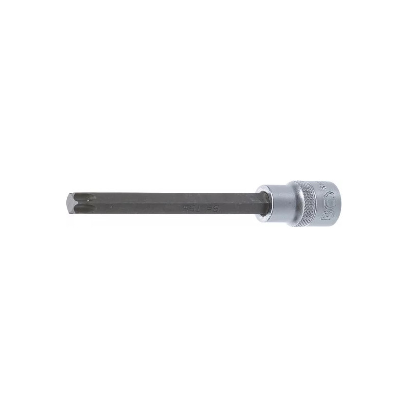 Douille à embouts | longueur 140 mm | 12,5 mm (1/2") | profil T (pour Torx) T55 Douille à embouts | longueur 140 mm | 12,5 mm (1/2") | profil T (pour Torx) T55