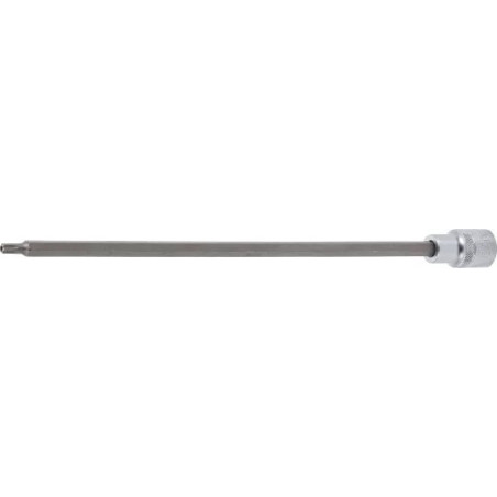 Douille à embouts | longueur 300 mm | 12,5 mm (1/2") | profil T (pour Torx) avec perçage T30