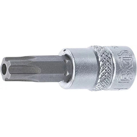 Douille à embouts | 6,3 mm (1/4") | profil TS (pour Torx Plus) avec perçage TS40
