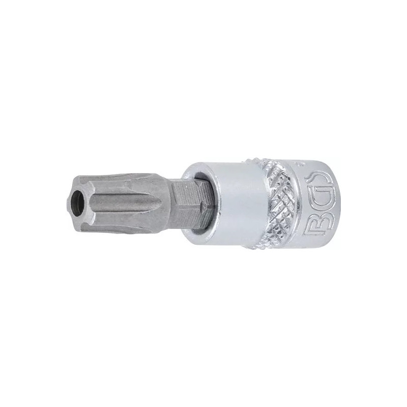Douille à embouts | 6,3 mm (1/4") | profil TS (pour Torx Plus) avec perçage TS45