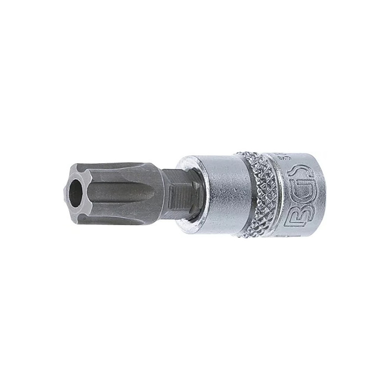 Douille à embouts | 6,3 mm (1/4") | profil TS (pour Torx Plus) avec perçage TS50