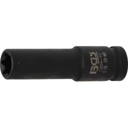 Douille à choc, profil E, longue | 12,5 mm (1/2") | E16