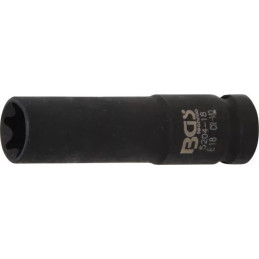 Douille à choc, profil E, longue | 12,5 mm (1/2") | E18