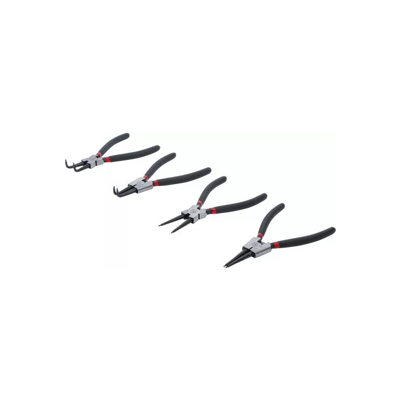 Jeu de pinces à circlips 175 mm | 4 pièces Jeu de pinces à circlips 175 mm | 4 pièces