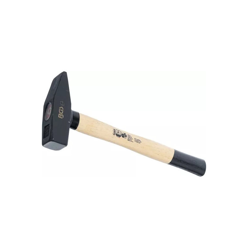 Marteau mécanicien | manche hickory | DIN 1041 | 800 g