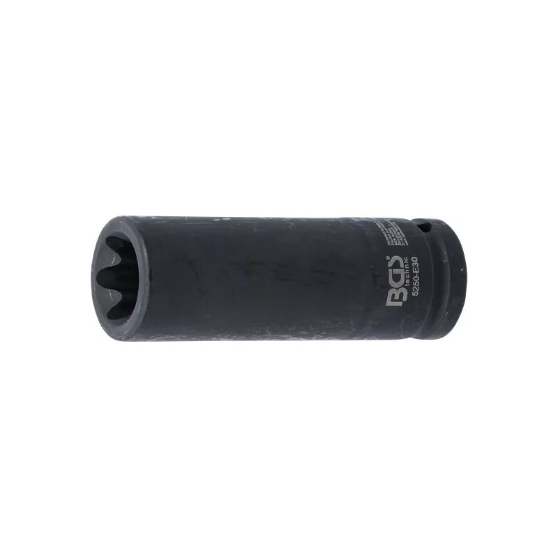 Douille à choc, profil E, longue | 20 mm (3/4") | E30 Douille à choc, profil E, longue | 20 mm (3/4") | E30