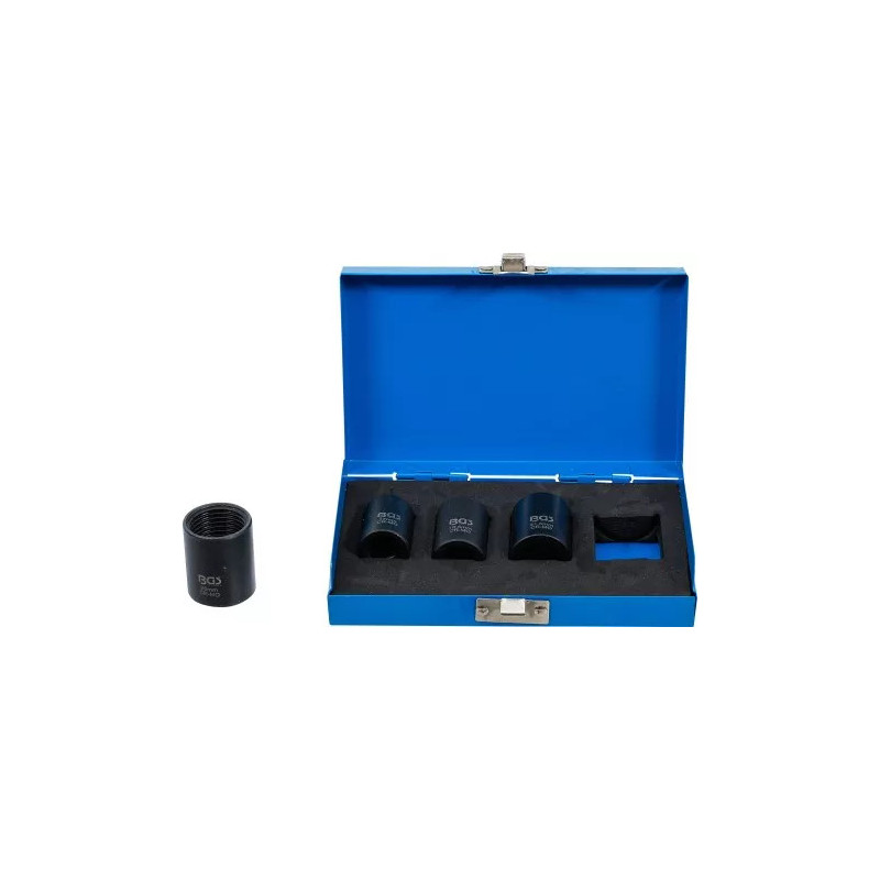 Jeu de douilles spiralées/extracteur de vis | 12,5 mm (1/2") | 17 - 26 mm | 4 pièces