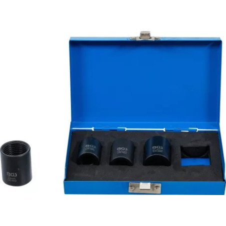 Jeu de douilles spiralées/extracteur de vis | 12,5 mm (1/2") | 17 - 26 mm | 4 pièces