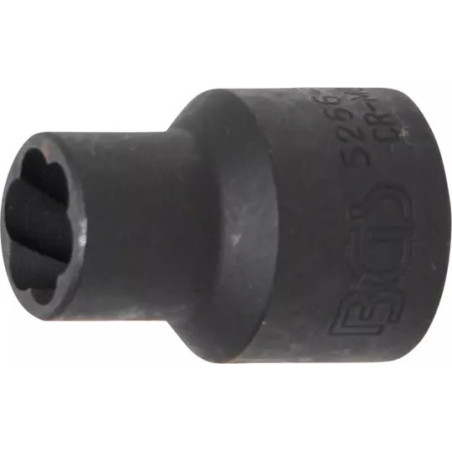 Douille spiralée/extracteur de vis | 12,5 mm (1/2") | 11 mm