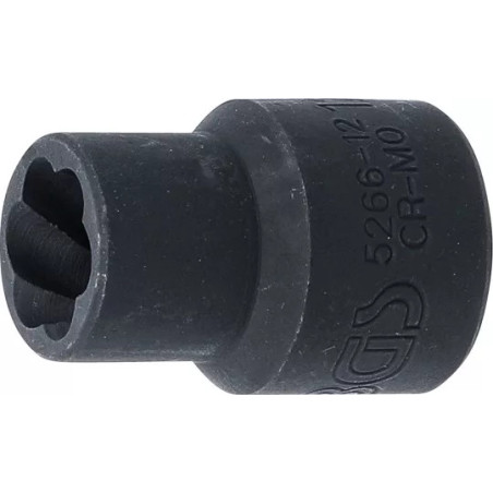 Douille spiralée/extracteur de vis | 12,5 mm (1/2") | 12 mm
