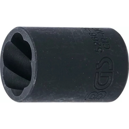 Douille spiralée/extracteur de vis | 12,5 mm (1/2") | 17 mm