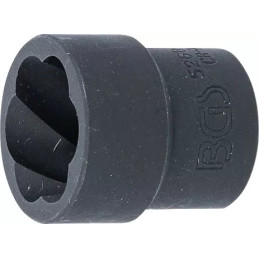 Douille spiralée/extracteur de vis | 12,5 mm (1/2") | 22 mm