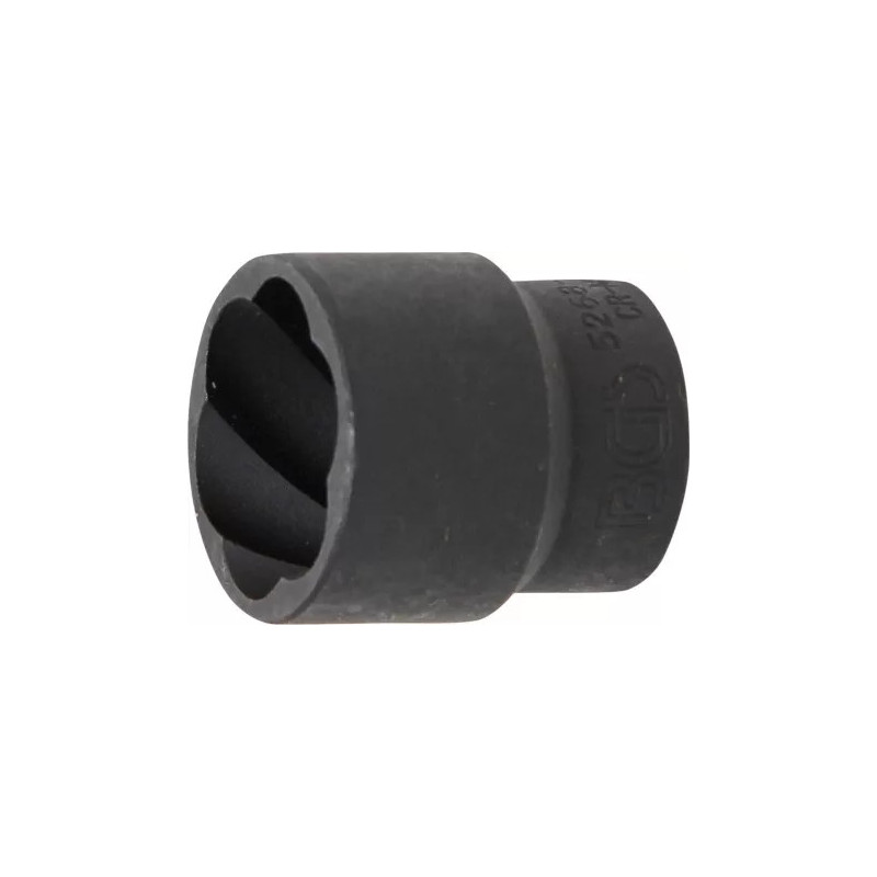 Douille spiralée/extracteur de vis | 12,5 mm (1/2") | 24 mm Douille spiralée/extracteur de vis | 12,5 mm (1/2") | 24 mm