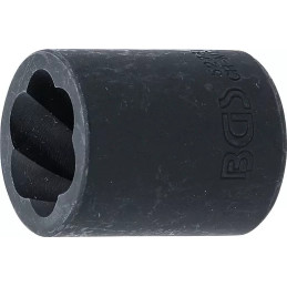 Douille spiralée/extracteur de vis | 10 mm (3/8") | 18 mm