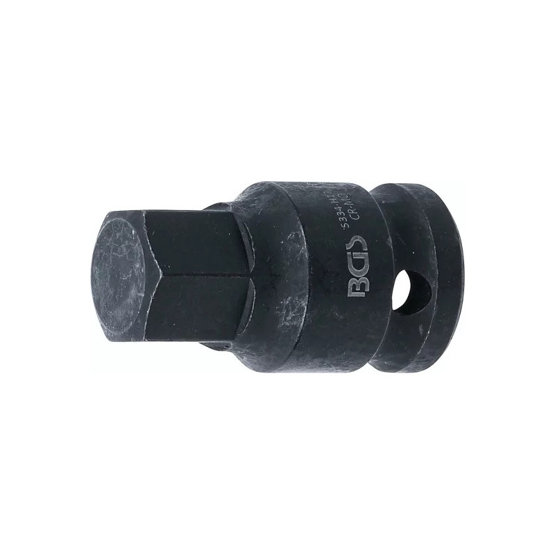 Douille à embouts à choc | longueur 42 mm | 12,5 mm (1/2") | six pans intérieurs 17 mm Douille à embouts à choc | longueur 42 mm | 12,5 mm (1/2") | six pans intérieurs 17 mm