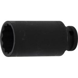 Douille à choc, douze pans, longue | 12,5 mm (1/2") | 30 mm