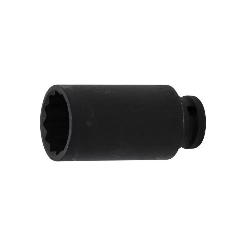 Douille à choc, douze pans, longue | 12,5 mm (1/2") | 30 mm Douille à choc, douze pans, longue | 12,5 mm (1/2") | 30 mm