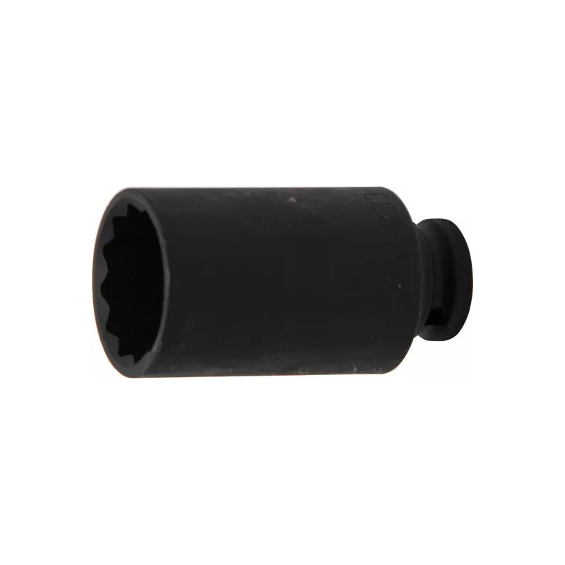 Douille à choc, douze pans, longue | 12,5 mm (1/2") | 33 mm