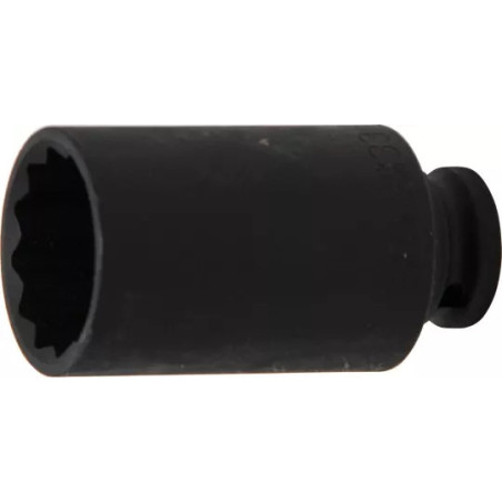 Douille à choc, douze pans, longue | 12,5 mm (1/2") | 33 mm