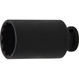 Douille à choc, douze pans, longue | 12,5 mm (1/2") | 34 mm