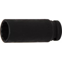 Douille à choc, douze pans, longue | 12,5 mm (1/2") | 24 mm