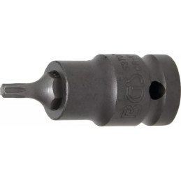 Douille à embouts à choc | longueur 55 mm | 12,5 mm (1/2") | profil T (pour Torx) T25