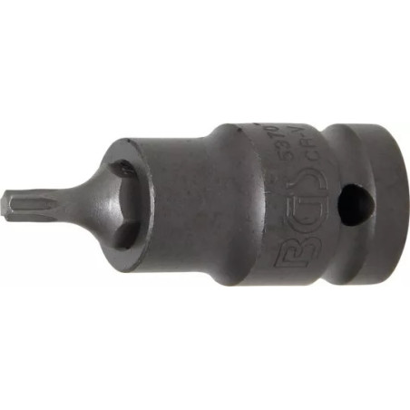 Douille à embouts à choc | longueur 55 mm | 12,5 mm (1/2") | profil T (pour Torx) T25