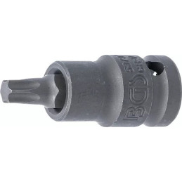 Douille à embouts à choc | longueur 55 mm | 12,5 mm (1/2") | profil T (pour Torx) T45
