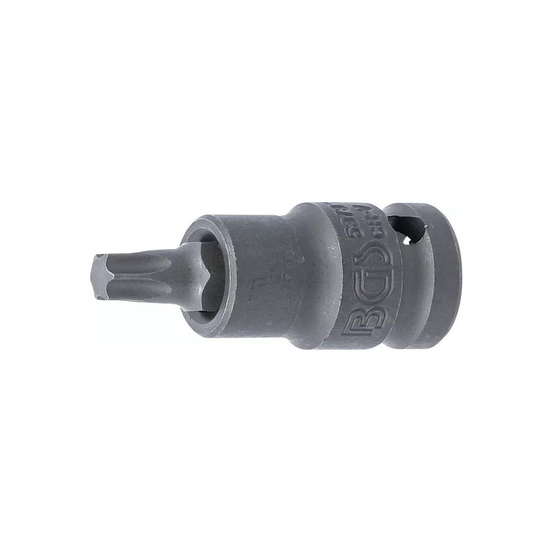 Douille à embouts à choc | longueur 55 mm | 12,5 mm (1/2") | profil T (pour Torx) T45 Douille à embouts à choc | longueur 55 mm | 12,5 mm (1/2") | profil T (pour Torx) T45