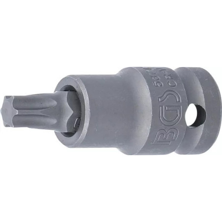 Douille à embouts à choc | longueur 55 mm | 12,5 mm (1/2") | profil T (pour Torx) T50